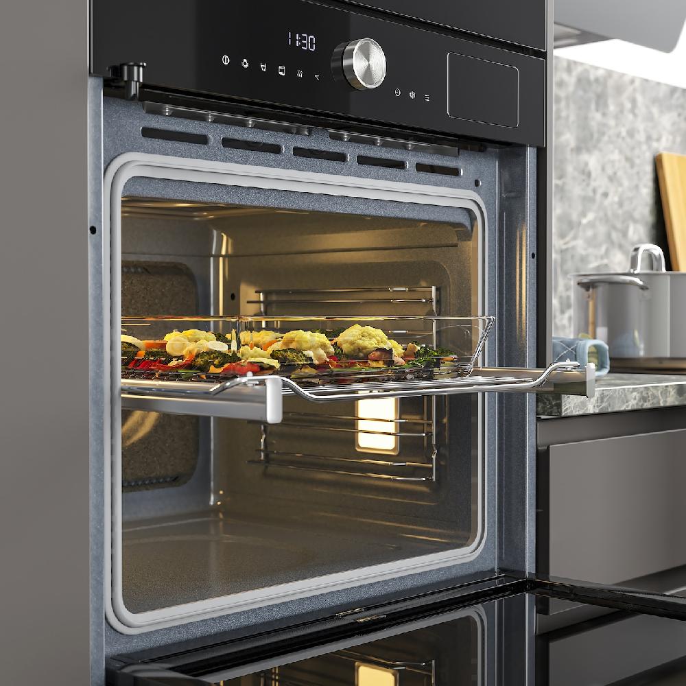 IKEA MÅGEBO Forno Termoventilato/vapore Combin IKEA 500 Nero
