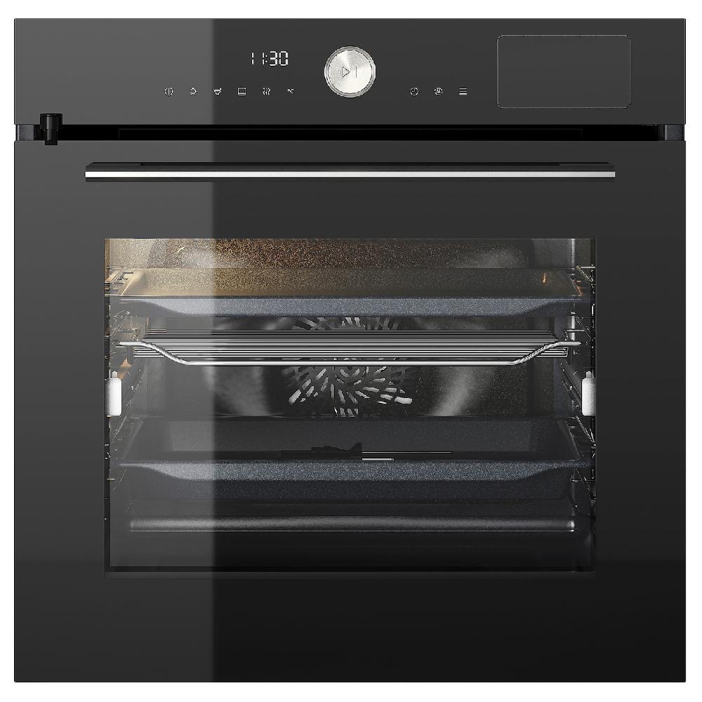 IKEA MÅGEBO Forno Termoventilato/vapore Combin IKEA 500 Nero