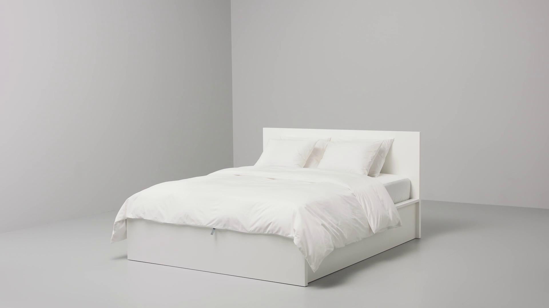 IKEA MALM Struttura Letto Con Contenitore Bianco 160x200 Cm
