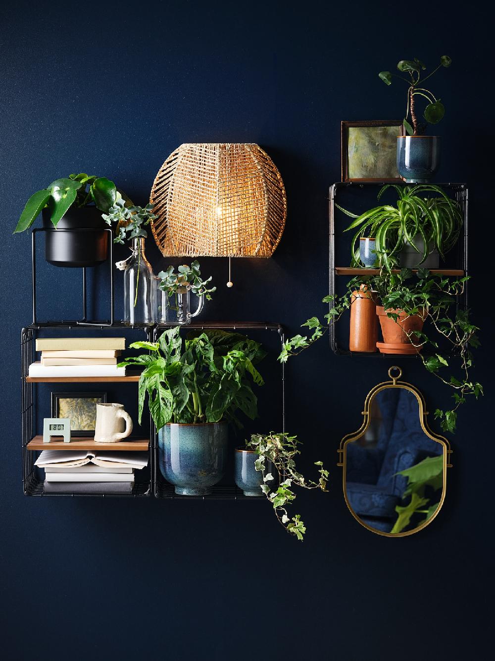 IKEA MÅNALG Lampada Parete Installazione Fissa Carice/fatto A Mano
