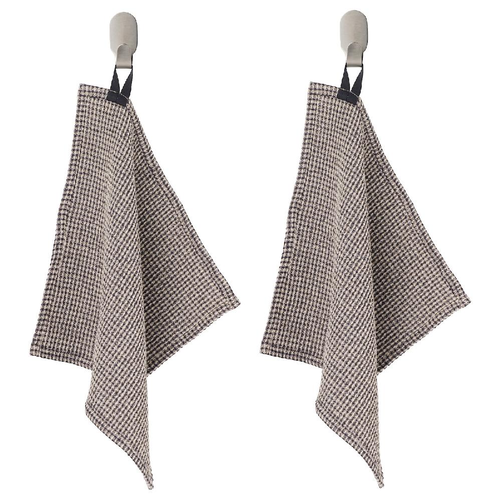 IKEA MARIATHERES Panno per i piatti grigio/beige 30x30 cm