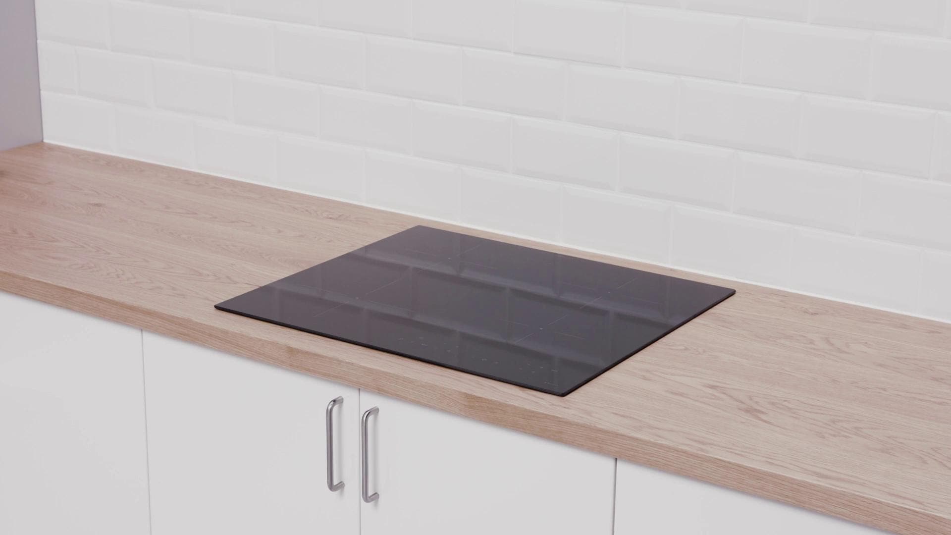 IKEA MATMÄSSIG Piano Cottura A Induzione IKEA 300 Nero 59 Cm