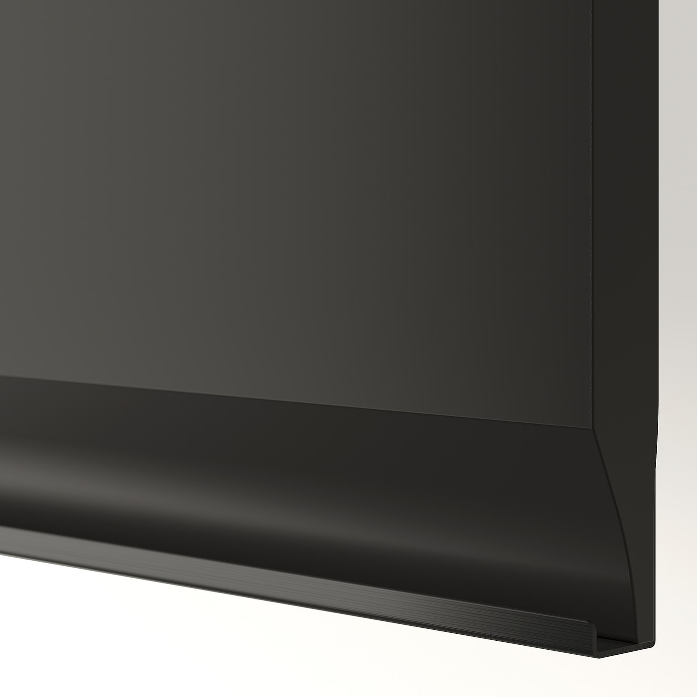 IKEA METOD / MAXIMERA Mobile Alto Con 2 Ante/4 Cassetti Nero/Upplöv Antracite Opaco 40x60x220 Cm