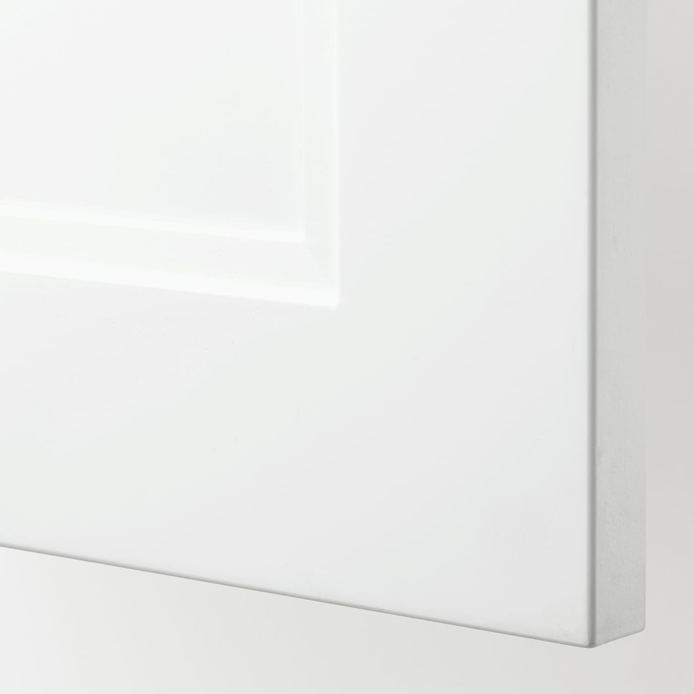 IKEA METOD / MAXIMERA Mobile Alto Con Cassetti Bianco/Axstad Bianco Opaco 40x60x200 Cm