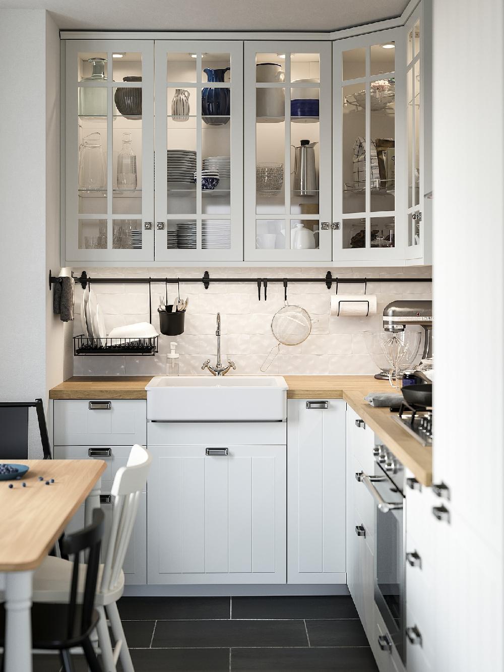 IKEA METOD / MAXIMERA Mobile Base/2 Frontali/3 Cassetti Bianco/Stensund Bianco 80x37 Cm