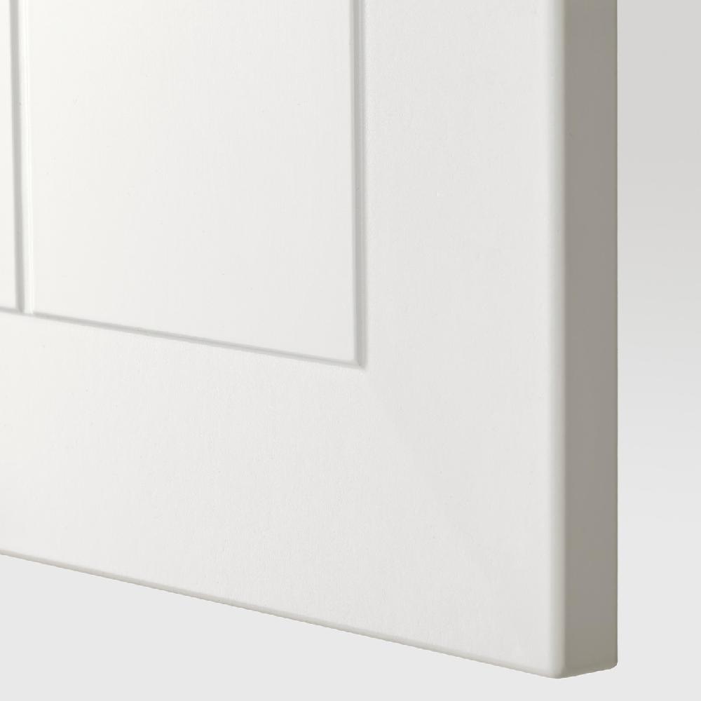 IKEA METOD / MAXIMERA Mobile Base/2 Frontali/3 Cassetti Bianco/Stensund Bianco 80x37 Cm