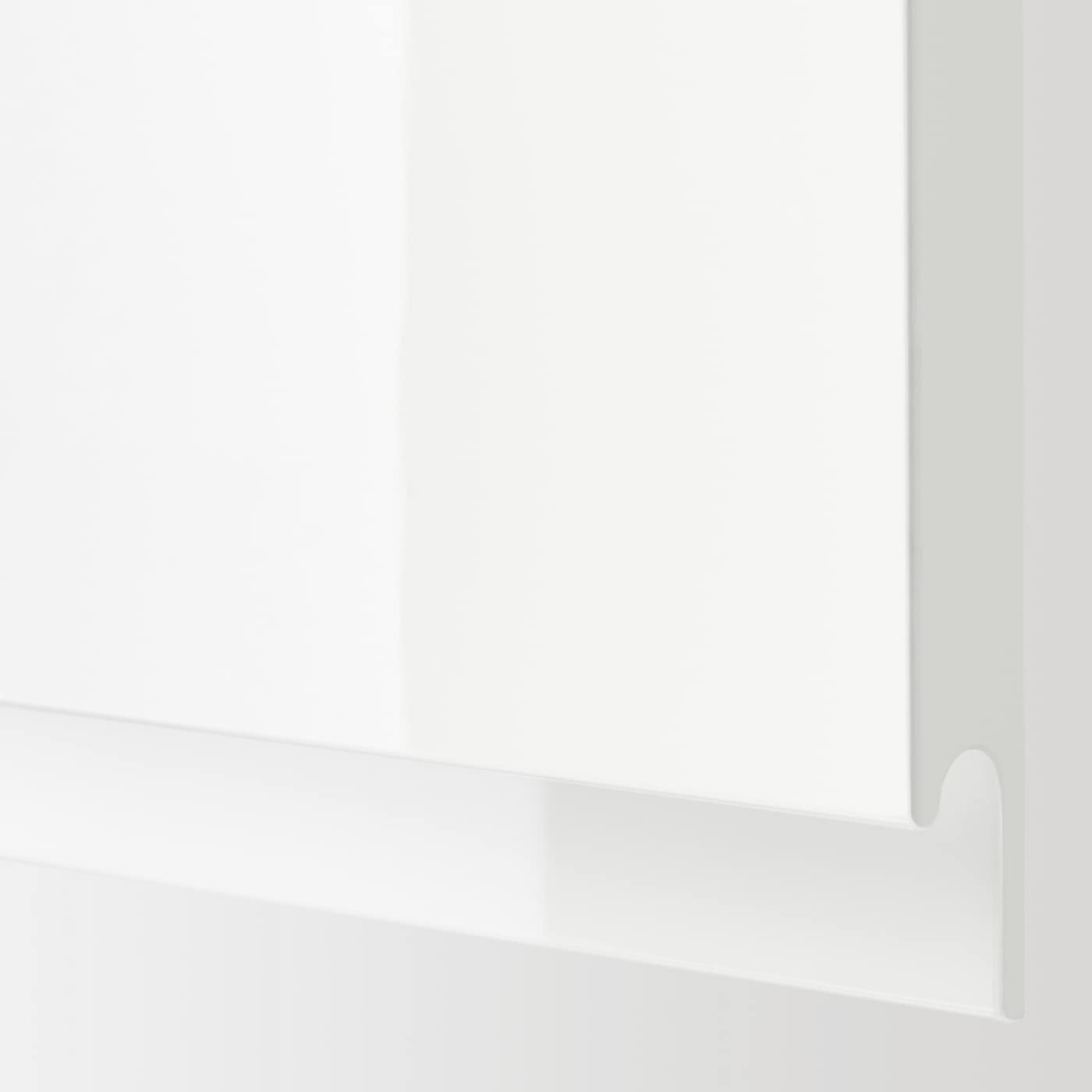 IKEA METOD / MAXIMERA Mobile Lavello/3frontali/2cassetti Bianco/Voxtorp Lucido/bianco 80x60 Cm