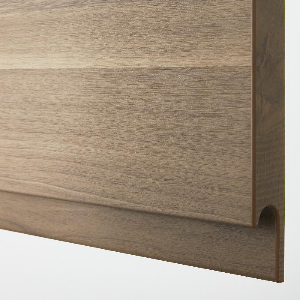 IKEA METOD / MAXIMERA Pensile Con 2 Ante/2 Cassetti Bianco/Voxtorp Effetto Noce 60x100 Cm