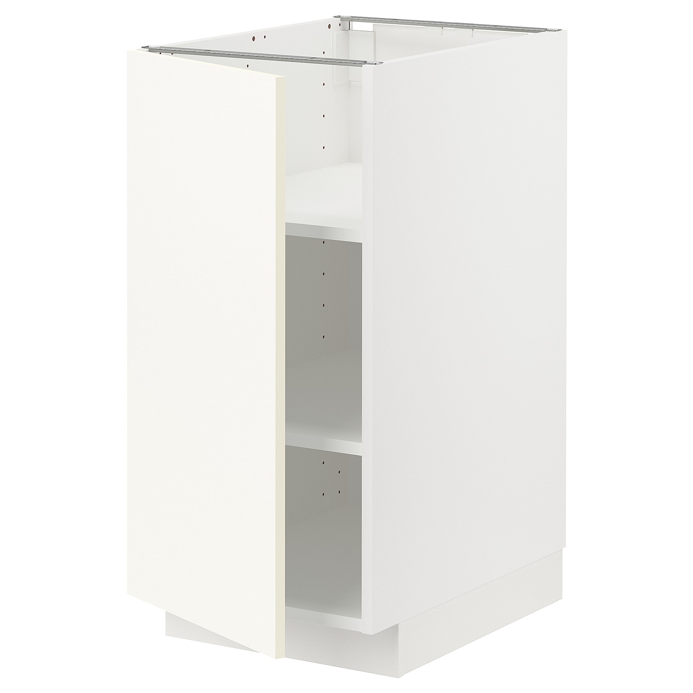 IKEA METOD Mobile base con ripiani bianco/Vallstena bianco 40x60 cm