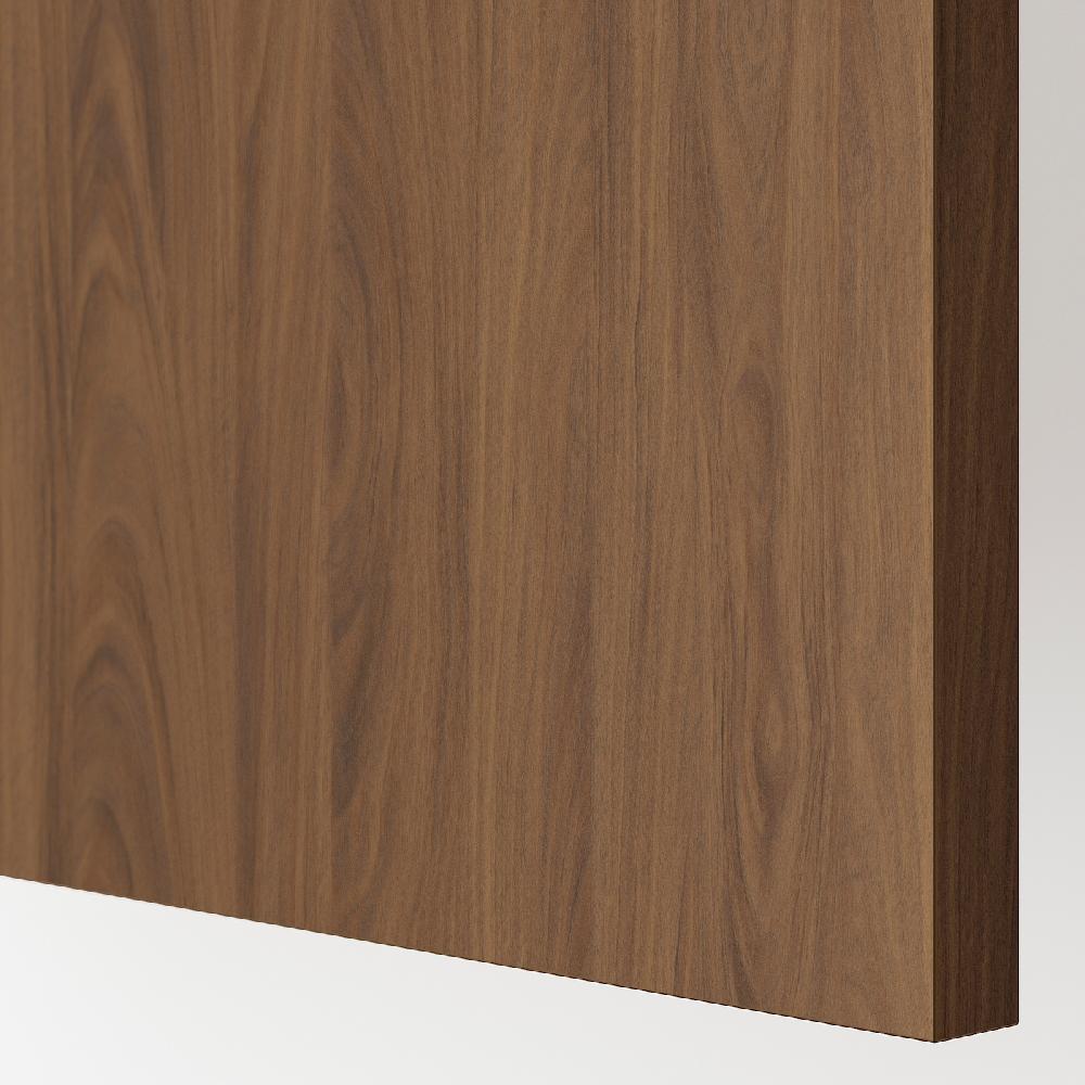 IKEA METOD Mobile Lavello/raccolta Differ. Bianco/Tistorp Effetto Noce Marrone 40x60 Cm
