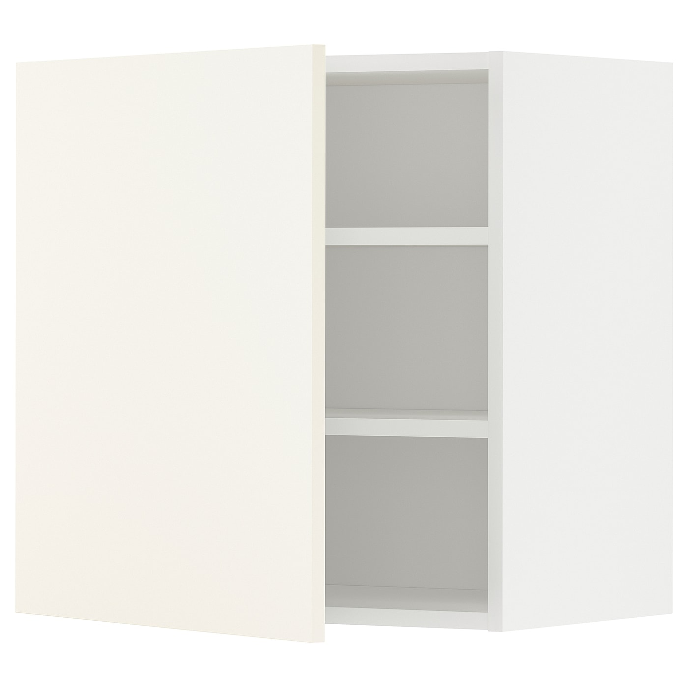 IKEA METOD Pensile con ripiani bianco/Vallstena bianco 60x60 cm