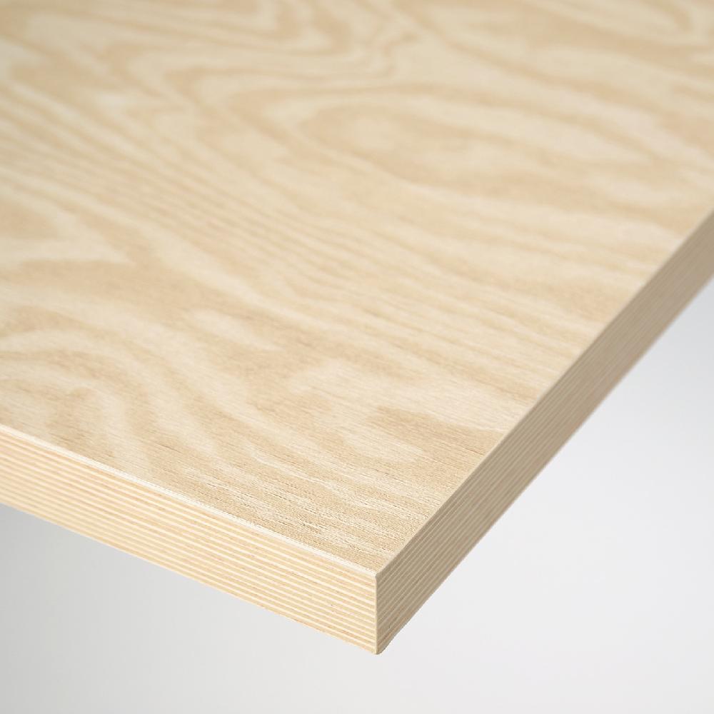 IKEA MITTCIRKEL Piano Tavolo Effetto Pino 140x60 Cm