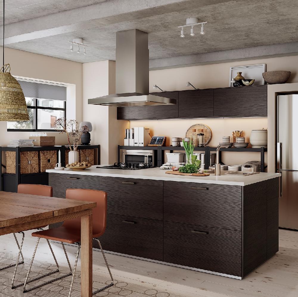 IKEA MITTLED Barra A LED Sottopensile Intensità Luminosa Regolabile Bianco 60 Cm