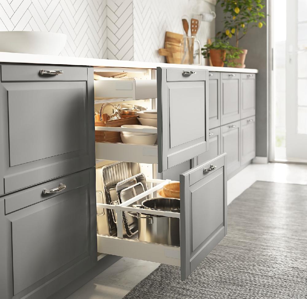 IKEA MITTLED Illuminazione LED Cass Cucina/sens Intensità Luminosa Regolabile Bianco 76 Cm