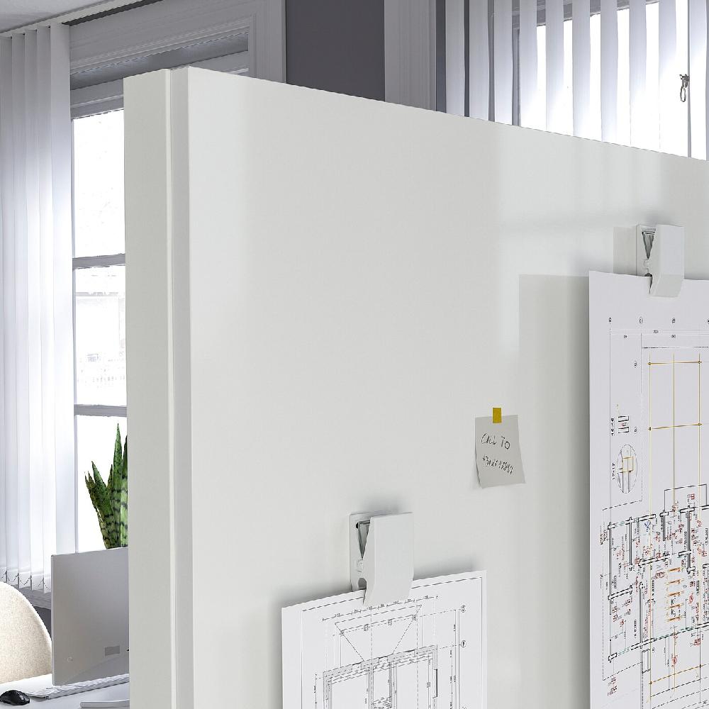 IKEA MITTZON Lavagna Bianca/bacheca Bianco 84x110x2 Cm