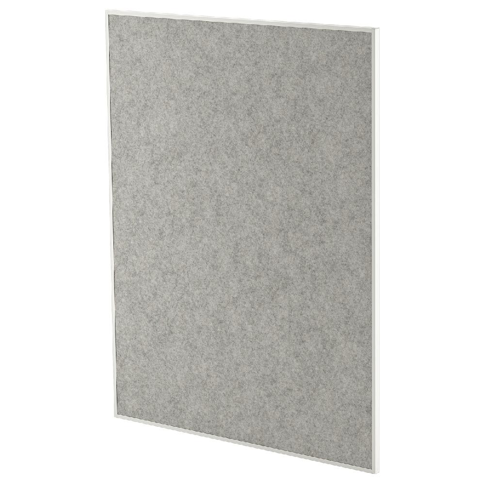 IKEA MITTZON Lavagna bianca/bacheca bianco 84x110x2 cm