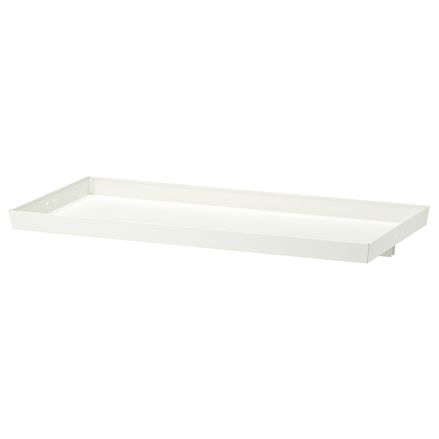 IKEA MITTZON Ripiano espositivo strutt rotelle bianco 80x4 cm