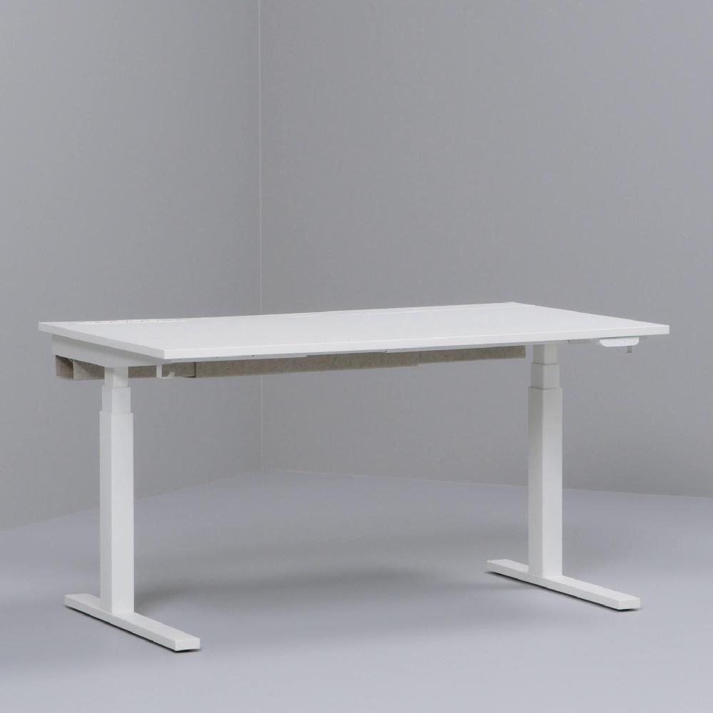 IKEA MITTZON Scrivania Regolabile In Altezza Elettrico Bianco 140x60 Cm