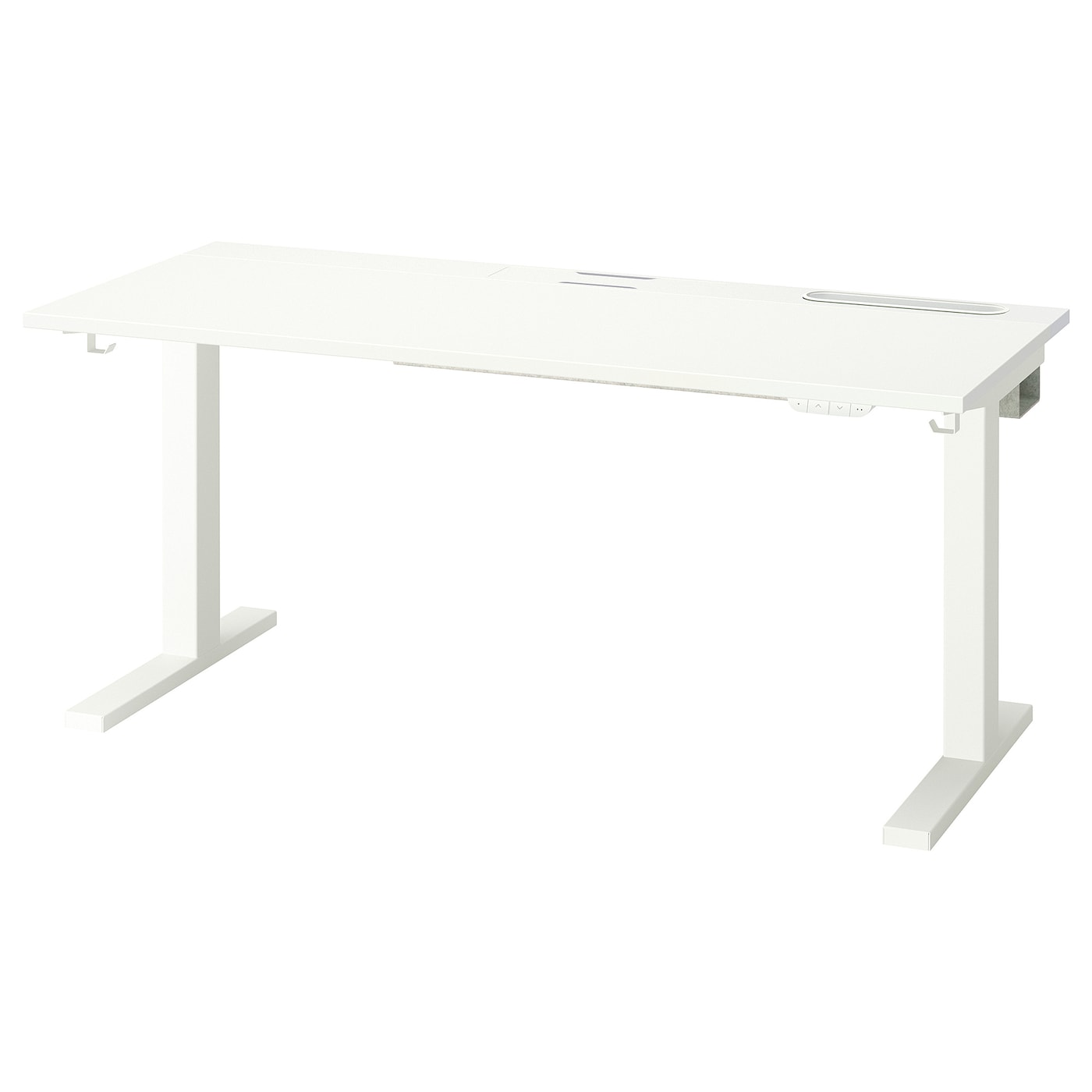 IKEA MITTZON Scrivania Regolabile In Altezza Elettrico Bianco 140x60 Cm