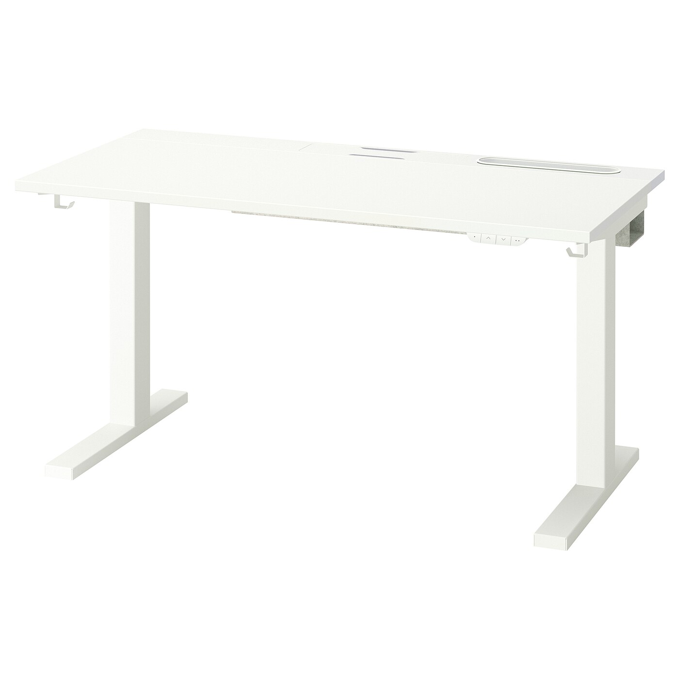 IKEA MITTZON Scrivania Regolabile In Altezza Elettrico Bianco 120x60 Cm