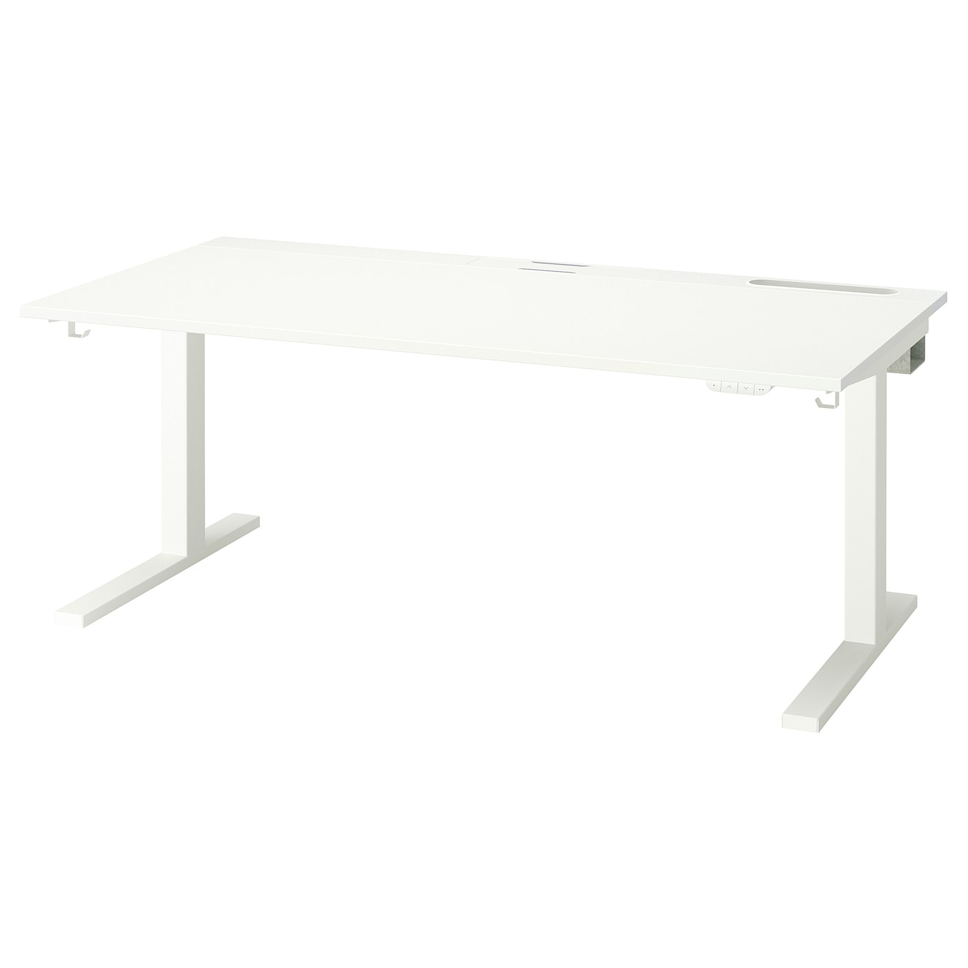 IKEA MITTZON Scrivania Regolabile In Altezza Elettrico Bianco 160x80 Cm