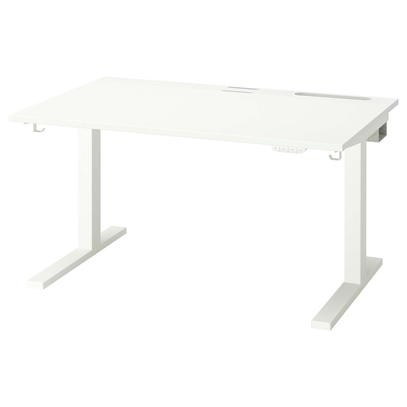 IKEA MITTZON Scrivania Regolabile In Altezza Elettrico Bianco 120x80 Cm