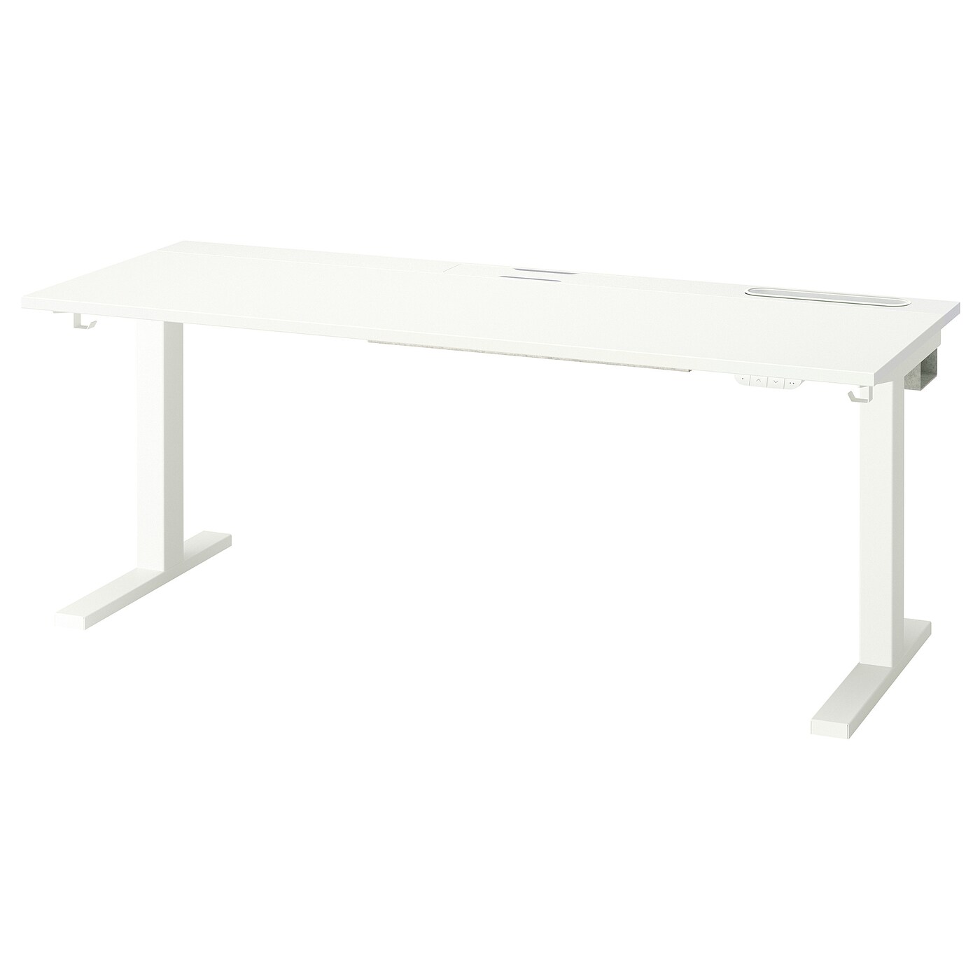 IKEA MITTZON Scrivania Regolabile In Altezza Elettrico Bianco 160x60 Cm