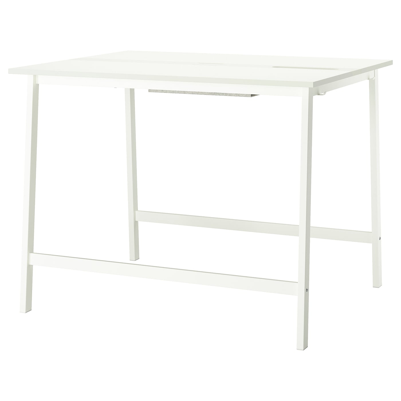 IKEA MITTZON Tavolo per riunioni bianco 140x108x105 cm