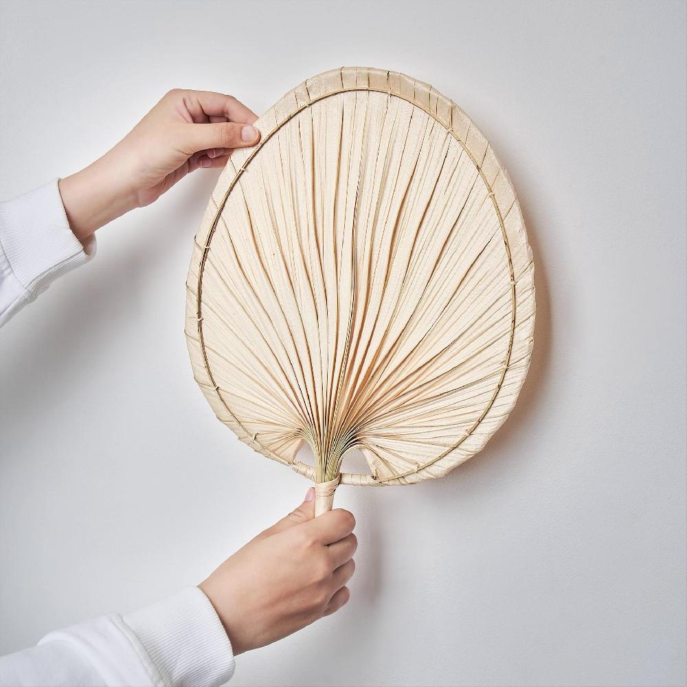 IKEA MOLNSKOG Set Di 2 Decorazioni Da Parete Foglia Di Palma Fatto A Mano