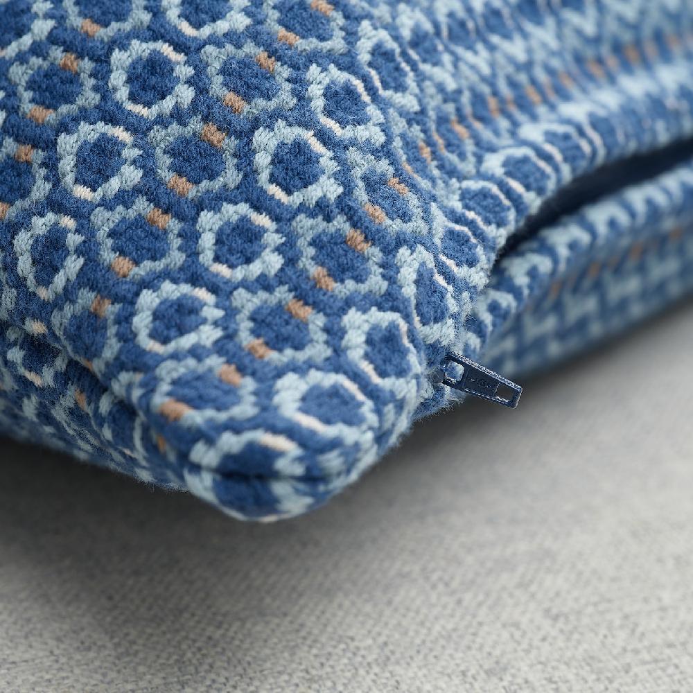 IKEA MOROTSMOTT Fodera Per Cuscino Blu Scuro/grigio-blu 50x50 Cm