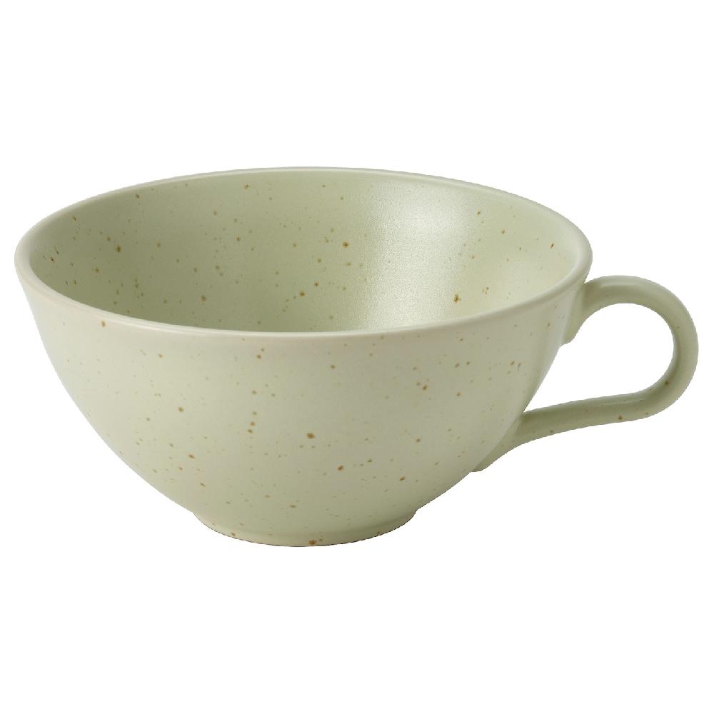IKEA MOSSMAL Tazza motivo a pois/verde chiaro 45 cl