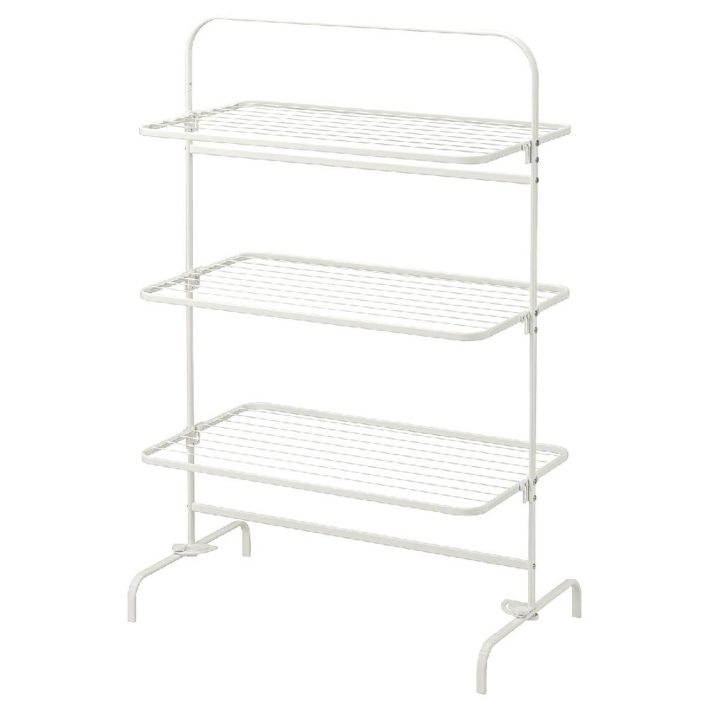 IKEA MULIG Stendibiancheria 3piani inter/ester bianco