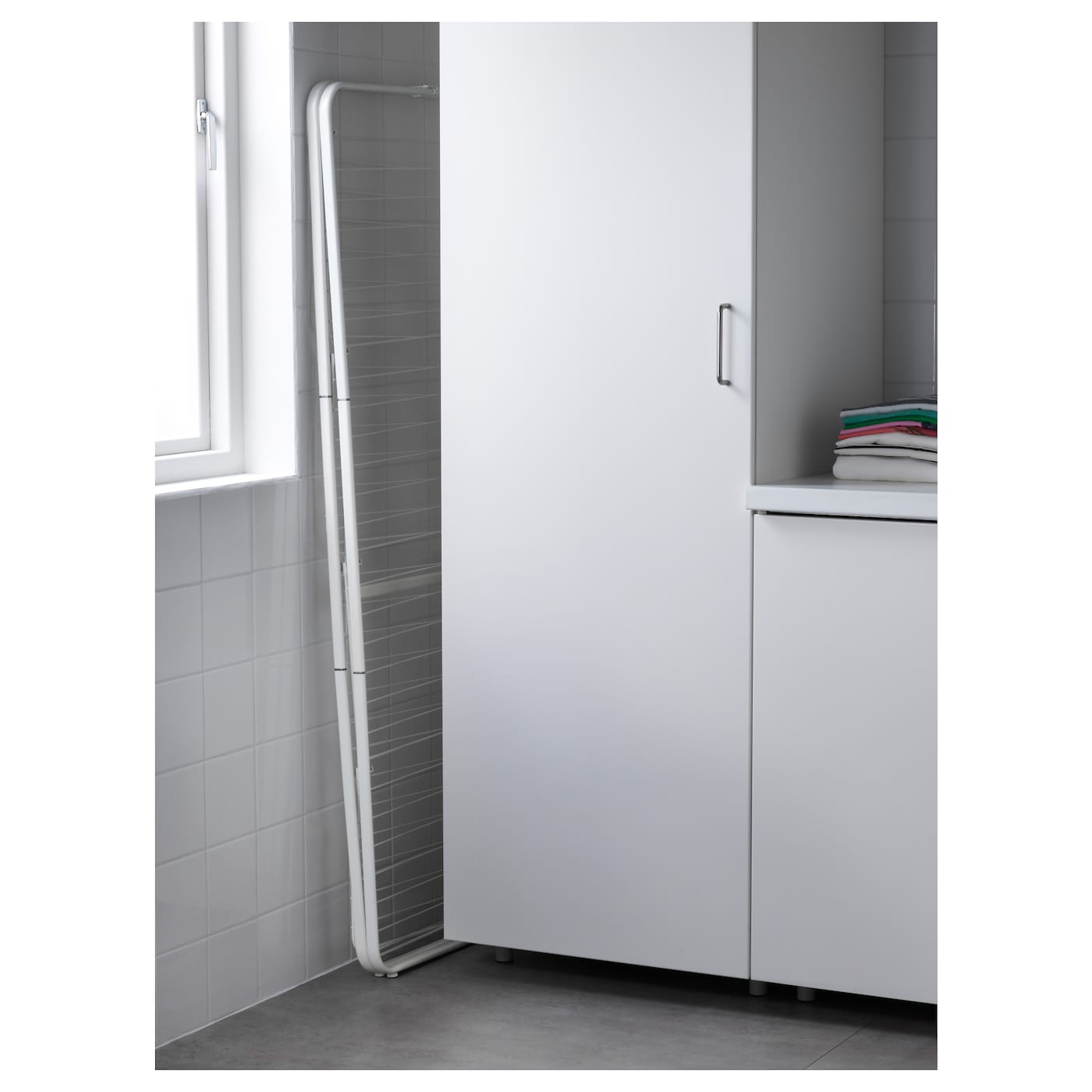 IKEA MULIG Stendibiancheria 4piani Inter/ester Bianco