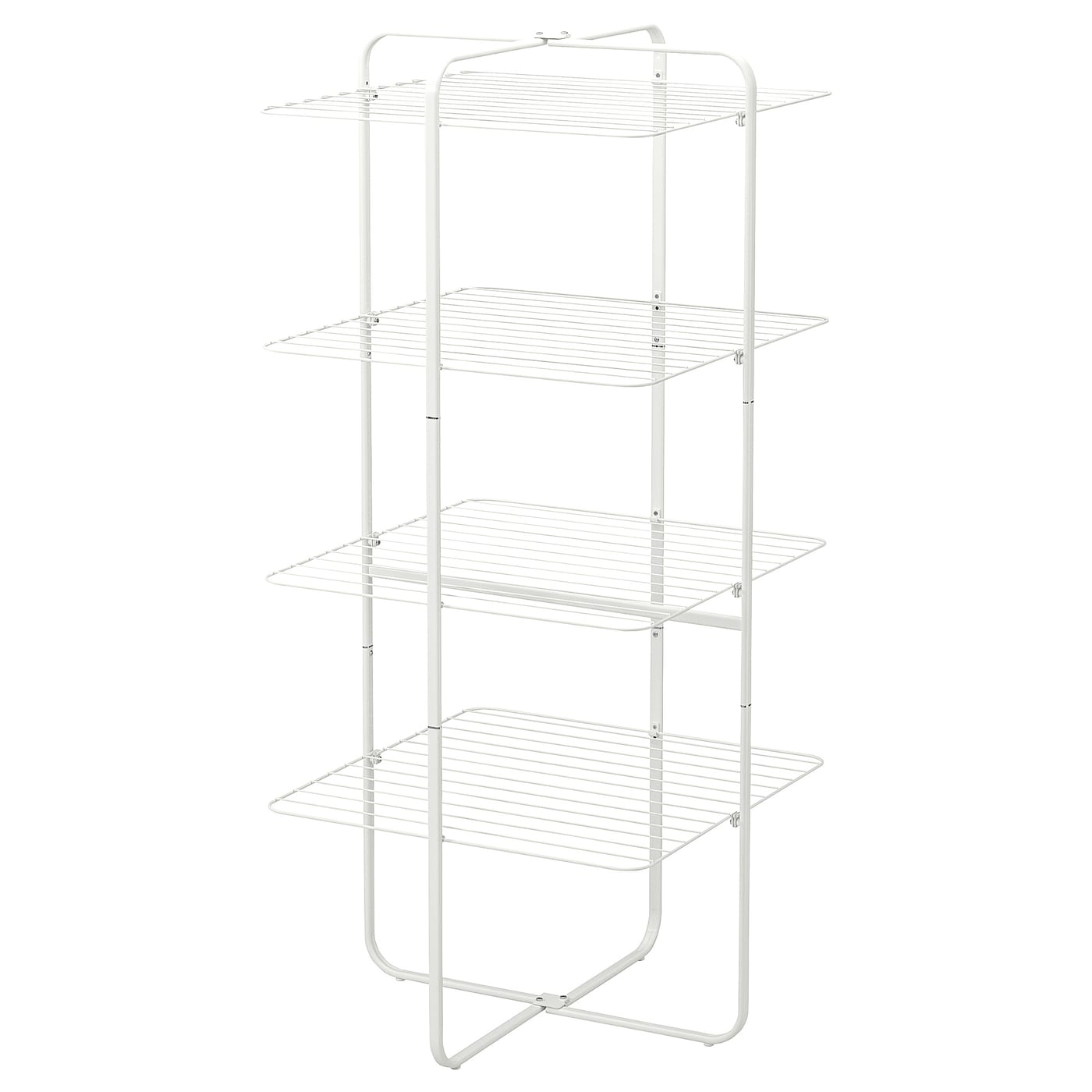 IKEA MULIG Stendibiancheria 4piani inter/ester bianco