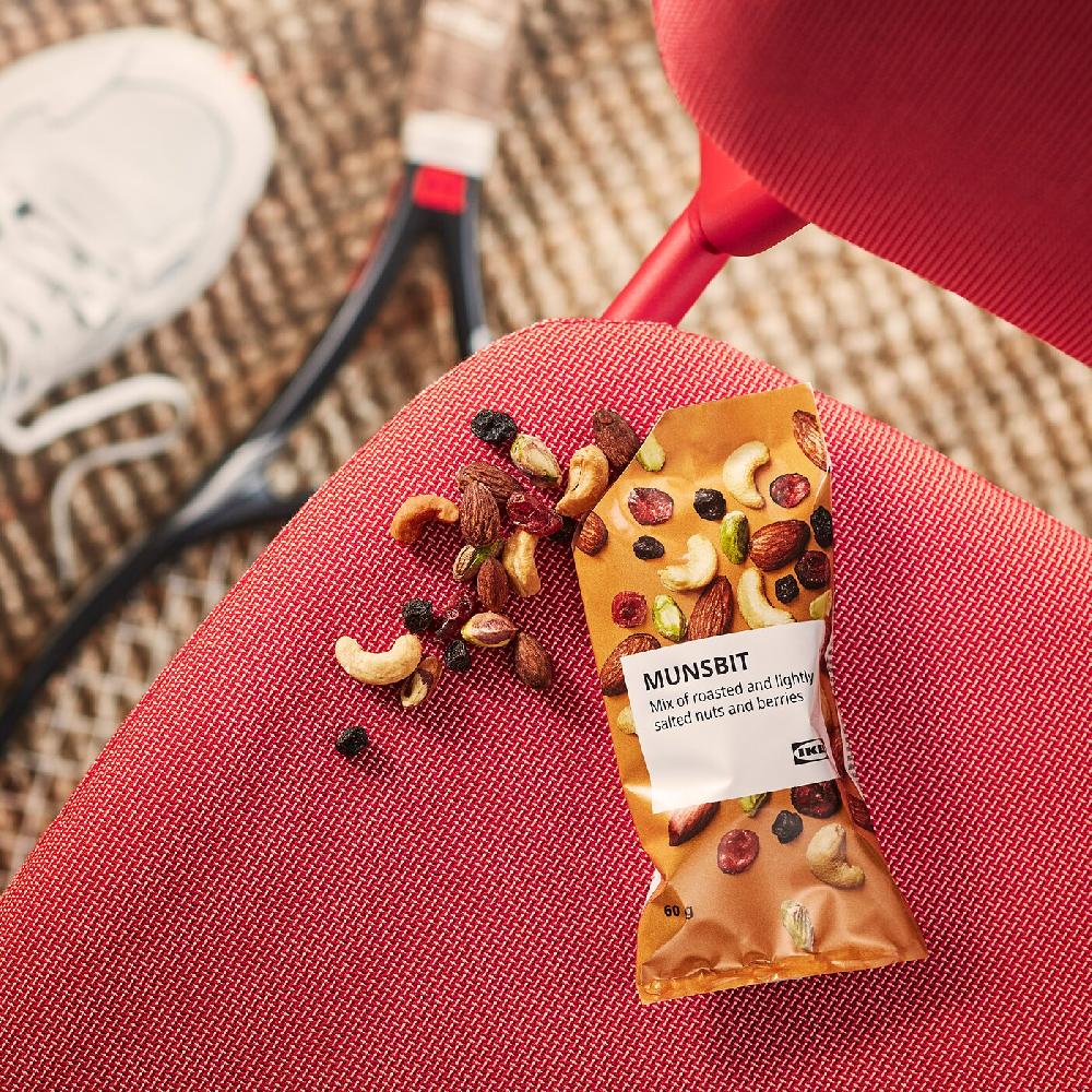 IKEA MUNSBIT Mix Di Noci Tostate/bacche Leggermente Salato 60 G