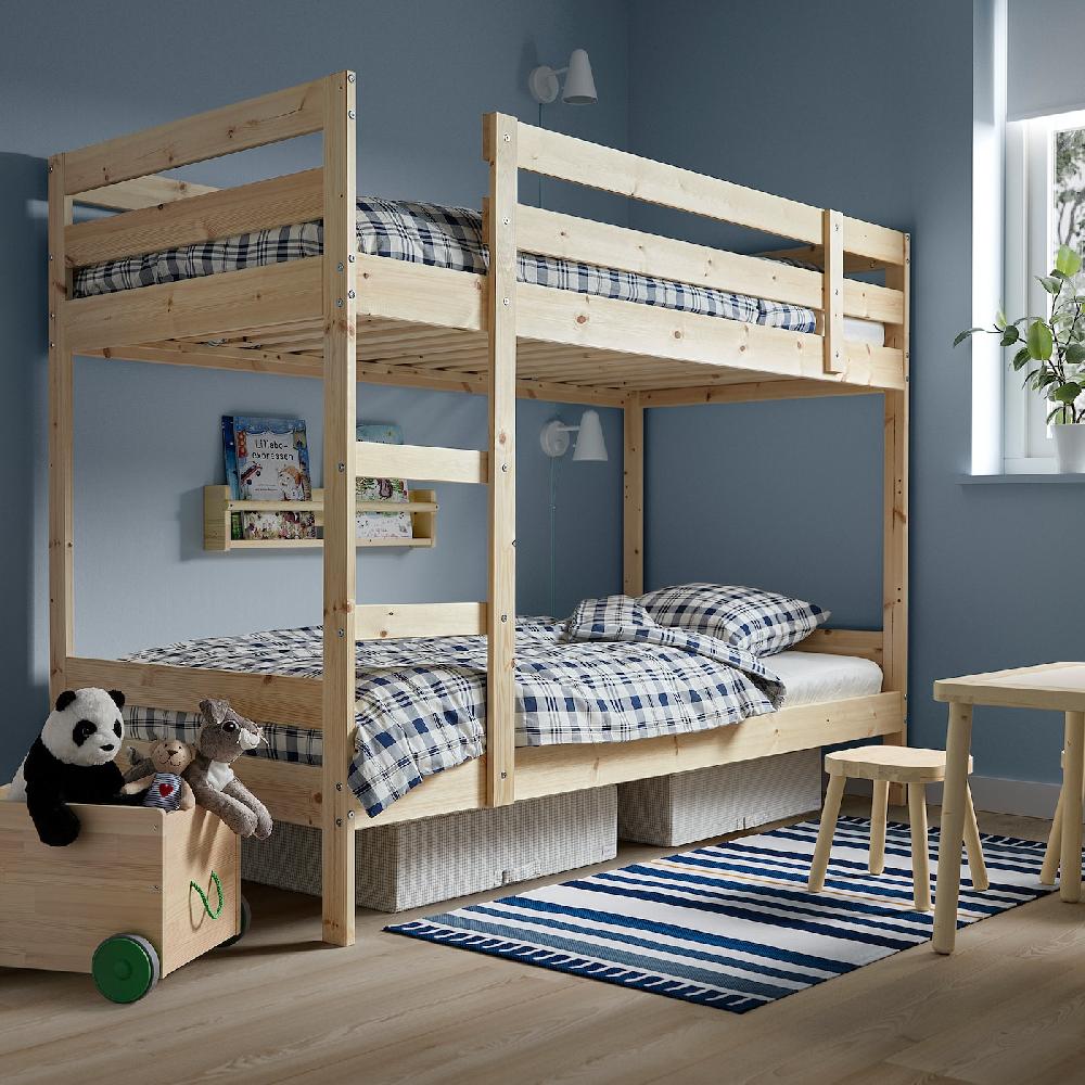 IKEA MYDAL Struttura Per Letto A Castello Pino 90x200 Cm