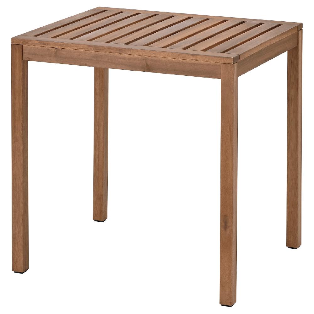 IKEA NÄMMARÖ Tavolo da giardino mordente marrone chiaro 75x63 cm