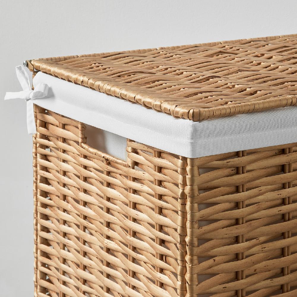 IKEA NATTGIBBA Cesta Per Bucato Salice/fatto A Mano 100 L