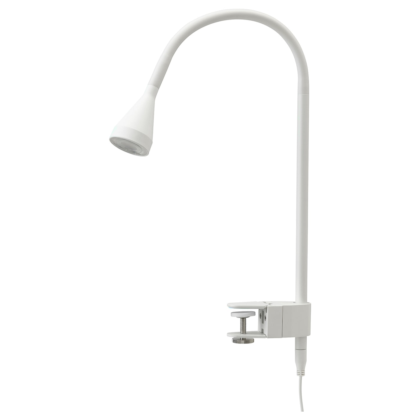 IKEA NÄVLINGE Faretto LED da parete/morsetto bianco