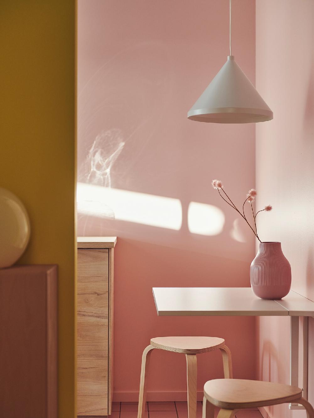 IKEA NORBERG Tavolo A Ribalta Da Parete Bianco 74x60 Cm