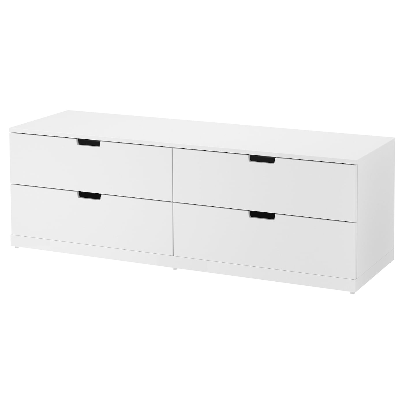 IKEA NORDLI Cassettiera con 4 cassetti bianco 160x54 cm