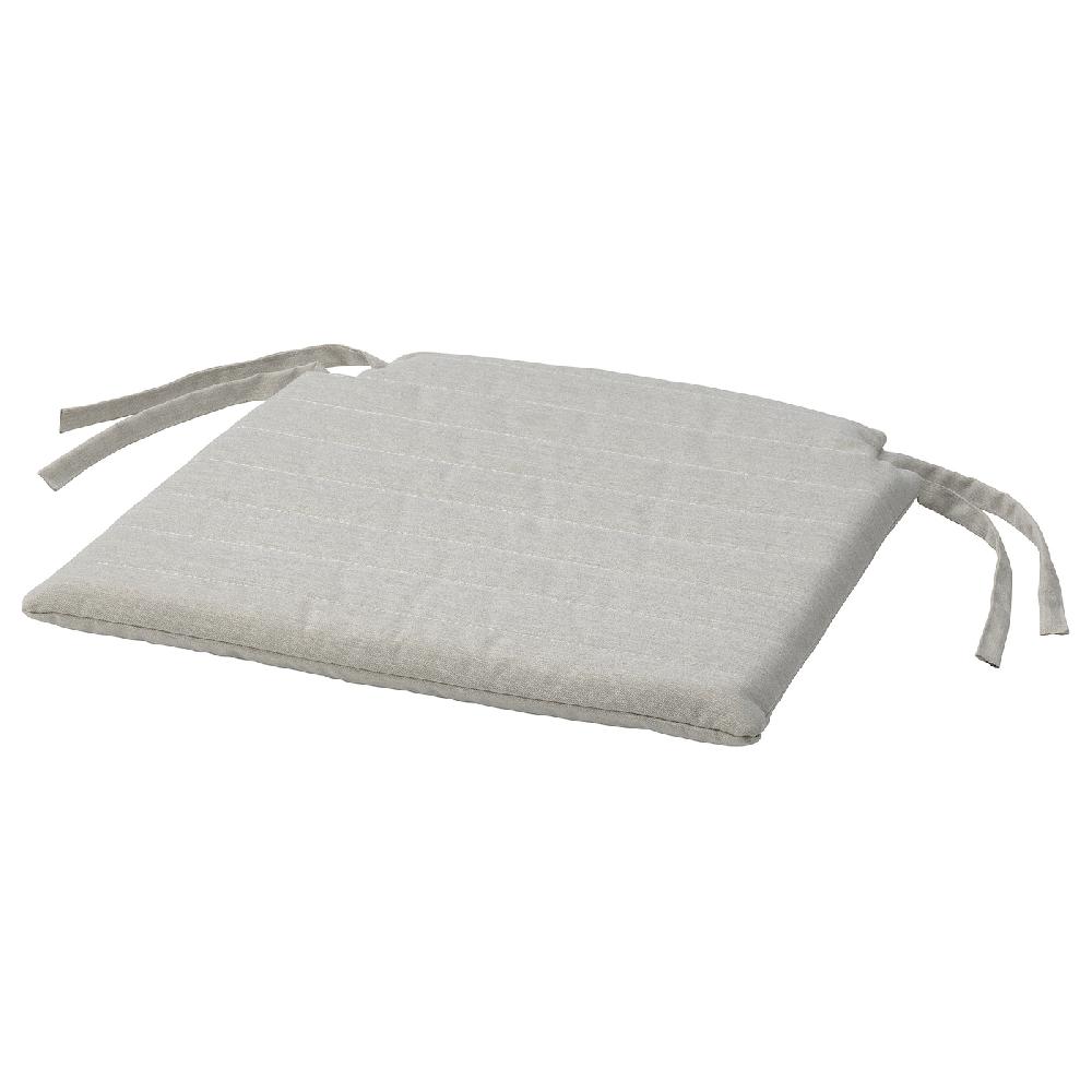 IKEA NORDVIKEN Cuscino per sedia beige 44/40x43x4 cm