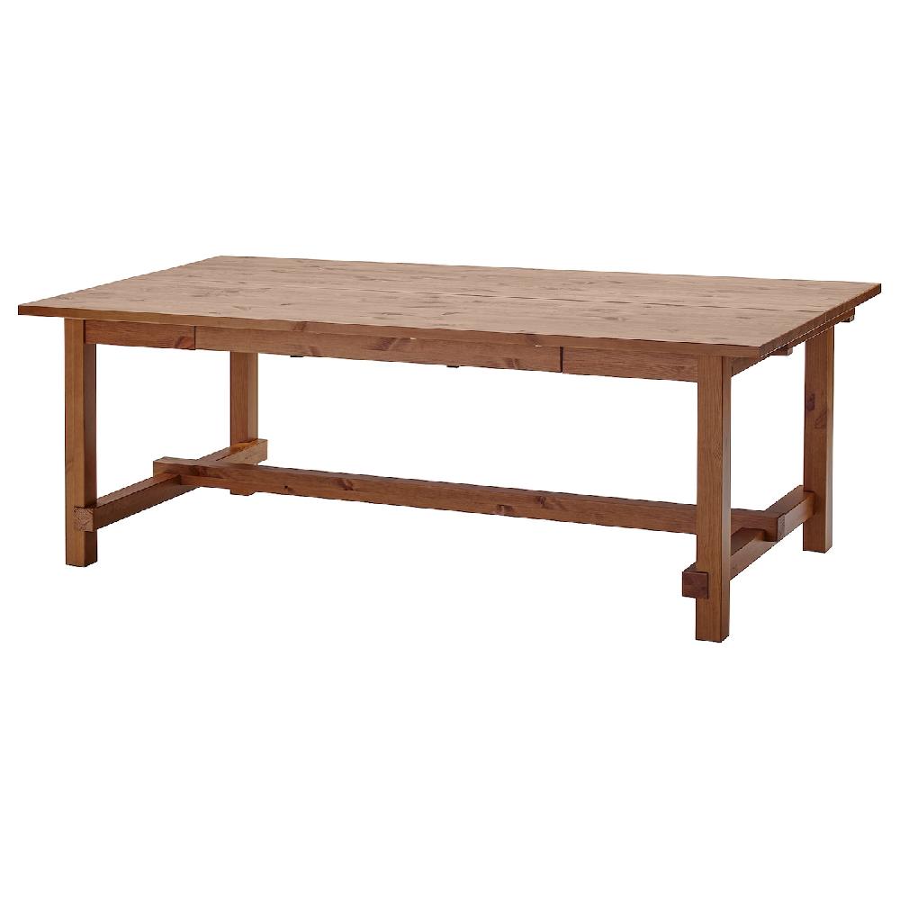 IKEA NORDVIKEN Tavolo allungabile mordente anticato 210/289x105 cm
