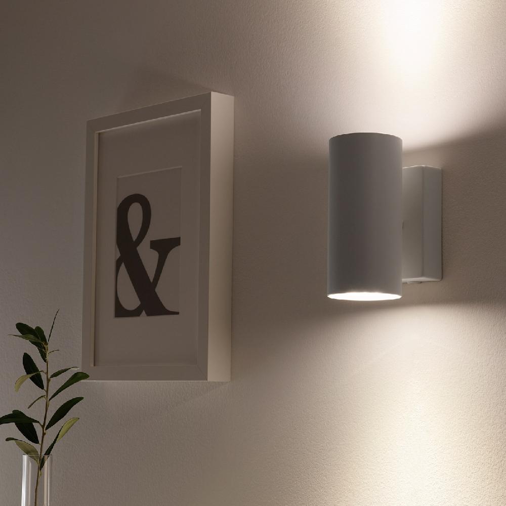 IKEA NYMÅNE Lampada Parete Ind/dir Inst Fissa Bianco