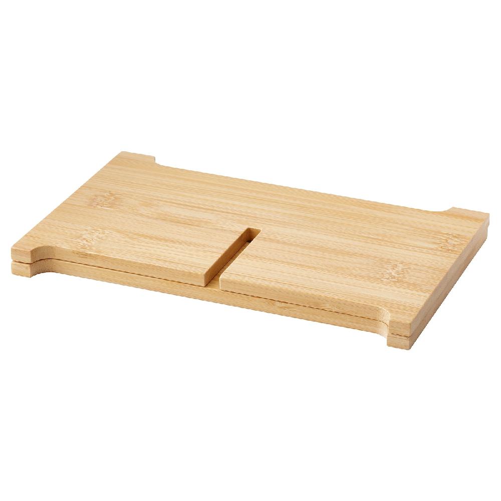 IKEA ÖGONTRÖST Supporto Dispenser Con Rubinetto Bambù