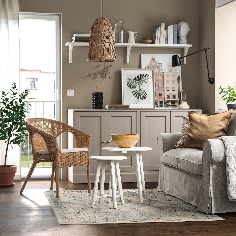 IKEA ONSEVIG Tappeto Pelo Corto Fantasia 133x195 Cm