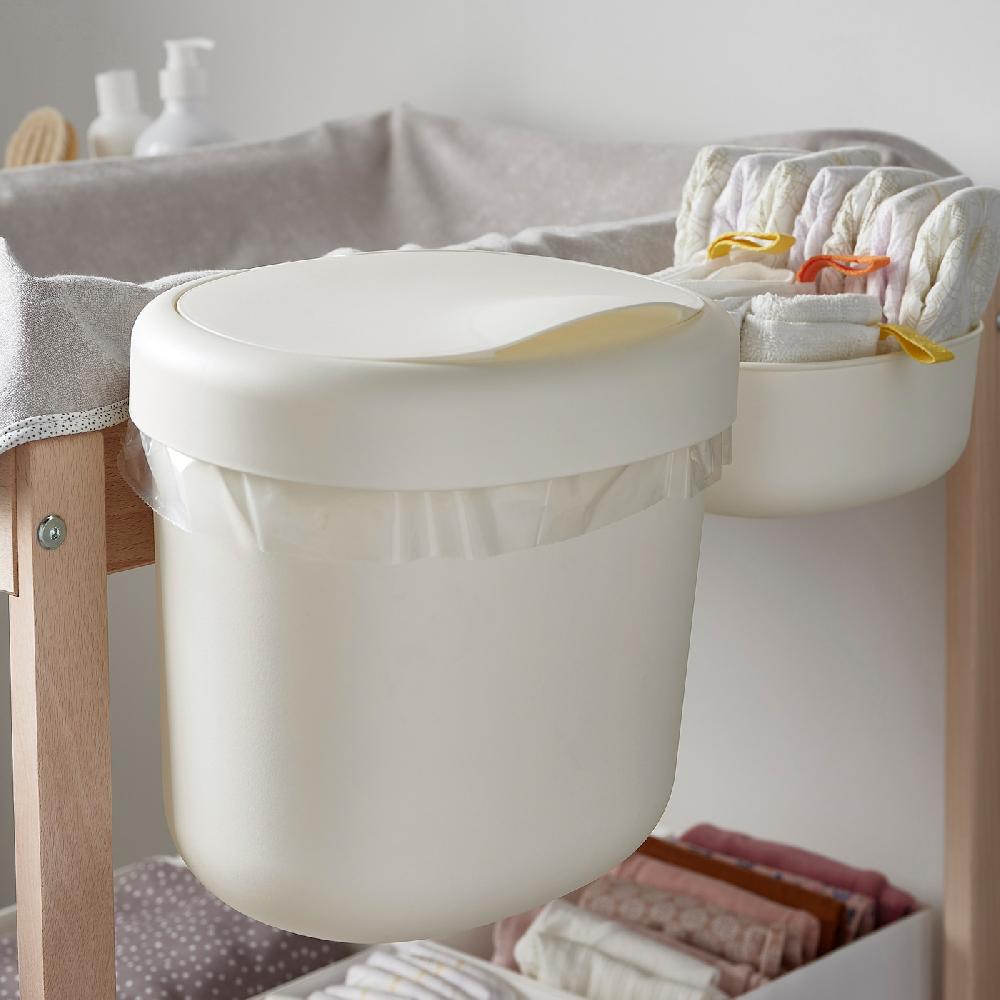 IKEA ÖNSKLIG Contenitore Per Fasciatoio 4 Pezzi Bianco