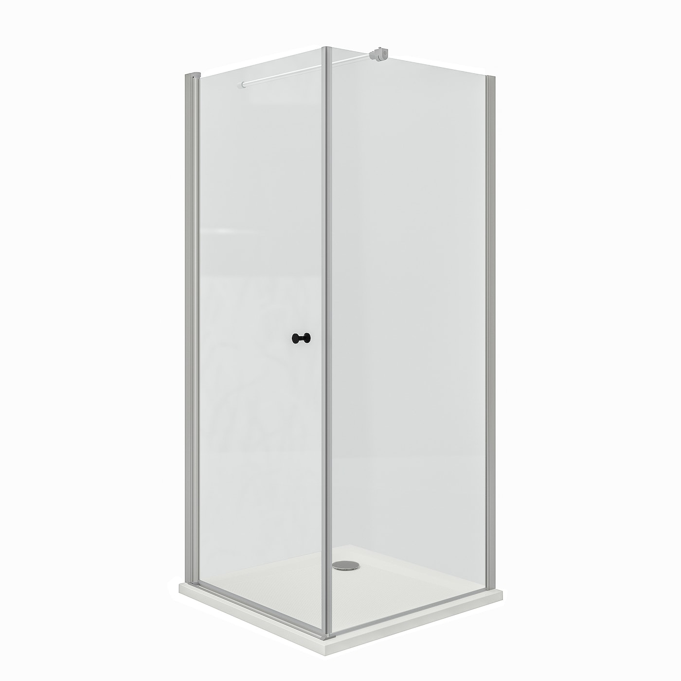 IKEA OPPEJEN / FOTINGEN Box doccia con piatto doccia 90x90x205 cm