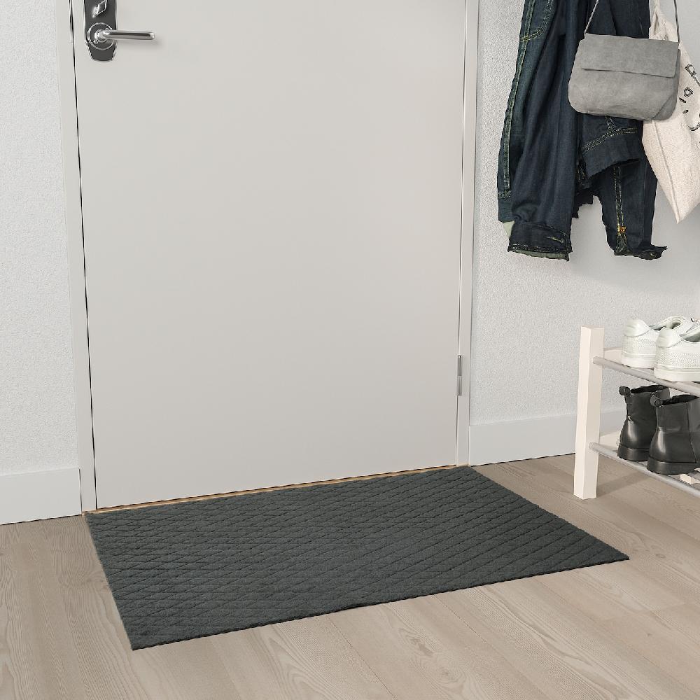 IKEA ÖSTERILD Zerbino Da Interno Grigio Scuro 60x90 Cm