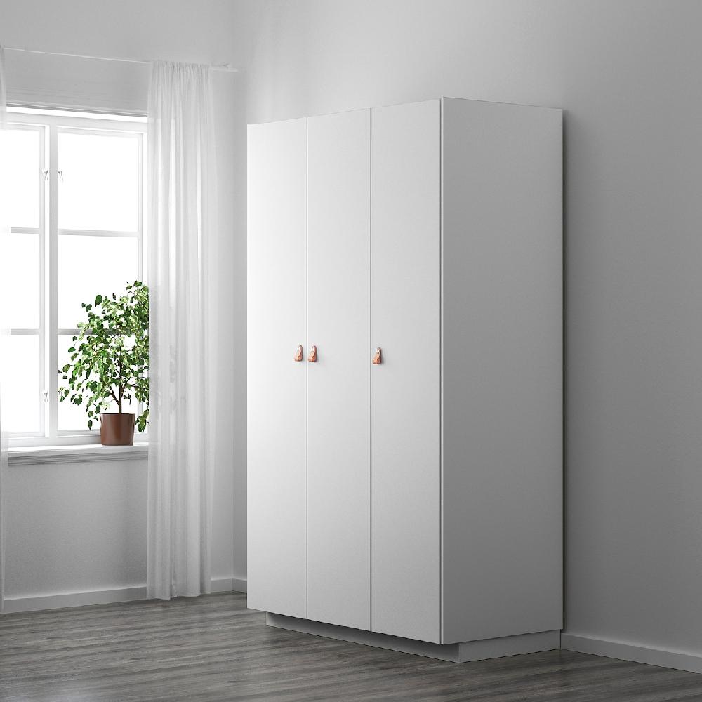 IKEA ÖSTERNÄS Maniglia In Pelle Pelle Conciata 65 Mm